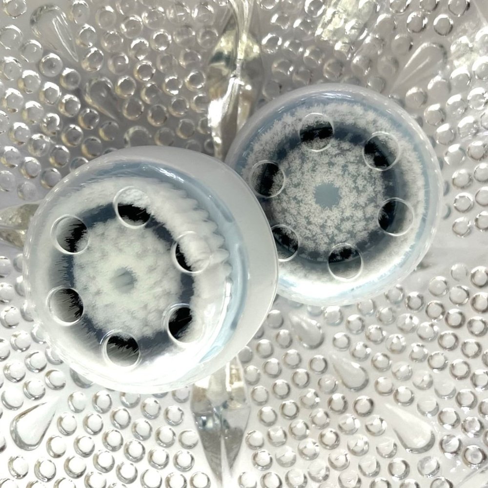 Set of 2 of NEW Replacement Facial Brush Heads,  Clarisonic compatible, Delicate